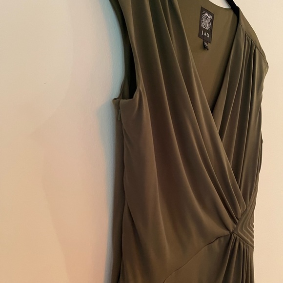 JAX Olive Green Dress, Size 12, Never Worn - Picture 4 of 6